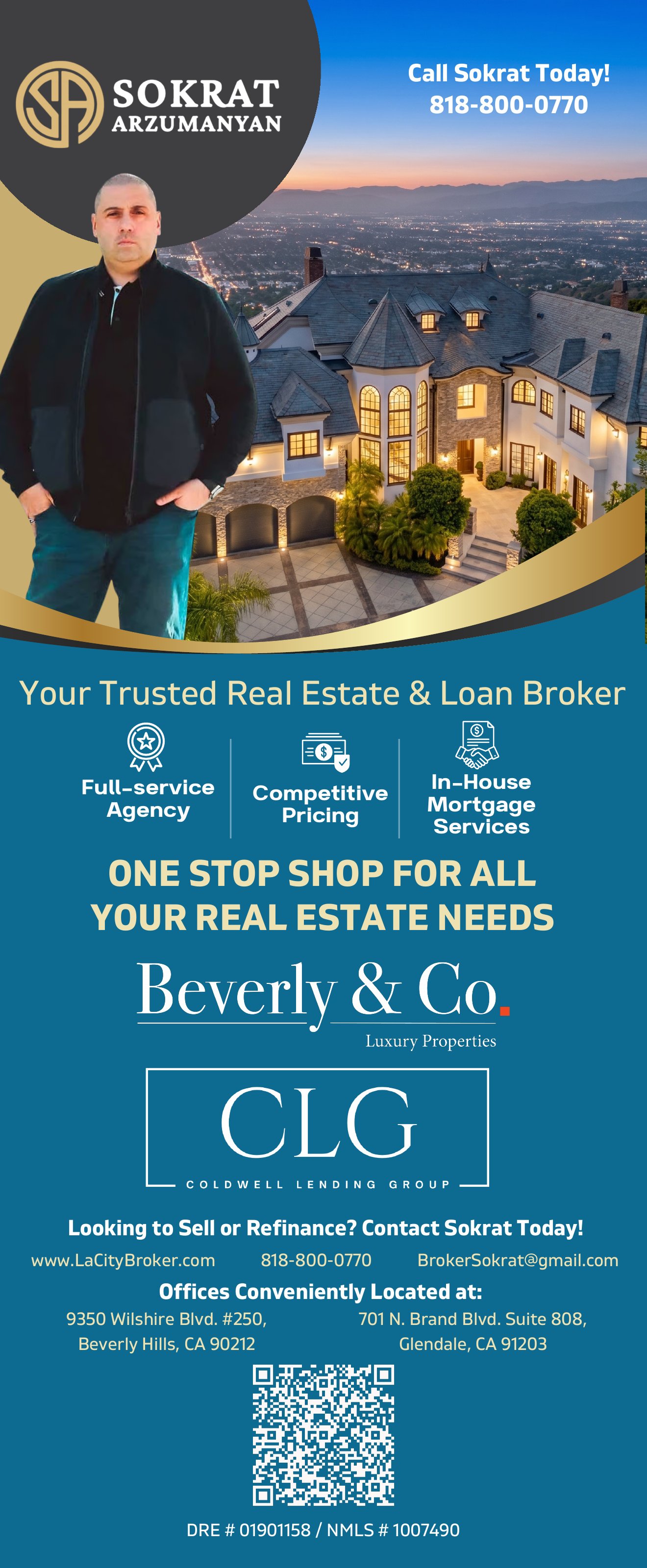 Sokrat Arzumanyan — One stop shop for all your real estate needs